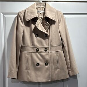 Kenneth Cole Beige Peacoat